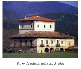 Cuadro de texto:  
Torre de Murga (Murga, Ayala) 

